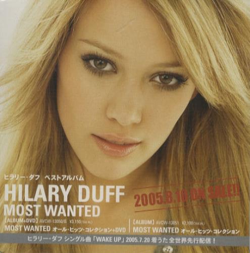 Hilary Duff Wake Up CD single (CD5 / 5") Japanese HA-C5WA376102