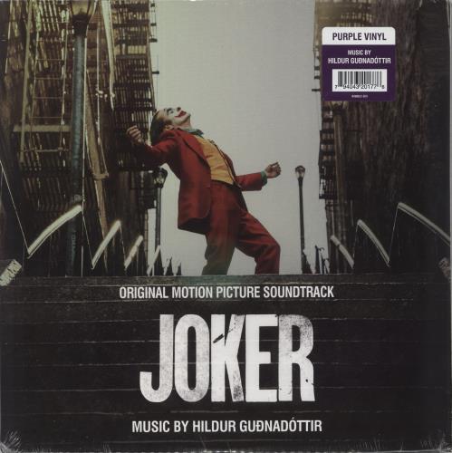 Hildur Gudnadottir Joker: Original Motion Picture Soundtrack - Purple Vinyl - Sealed vinyl LP album (LP record) US 3POLPJO836678
