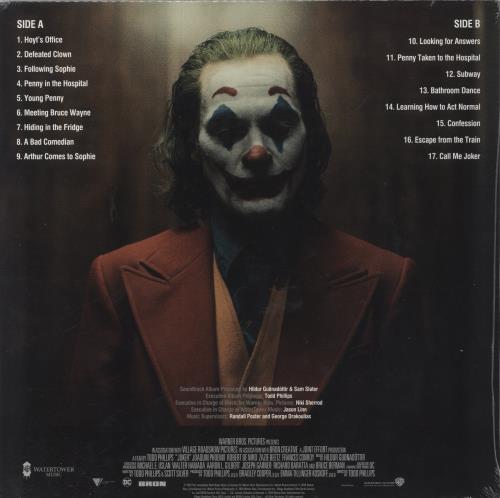 Hildur Gudnadottir Joker: Original Motion Picture Soundtrack - Purple Vinyl - Sealed vinyl LP album (LP record) US 3POLPJO836678