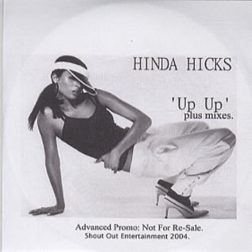 Hinda Hicks Up Up plus Mixes CD-R acetate UK HHICRUP316914