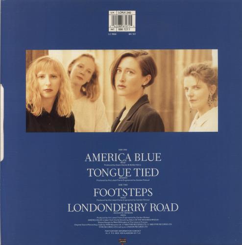 His Latest Flame American Blue 12" vinyl single (12 inch record / Maxi-single) UK HLF12AM654952