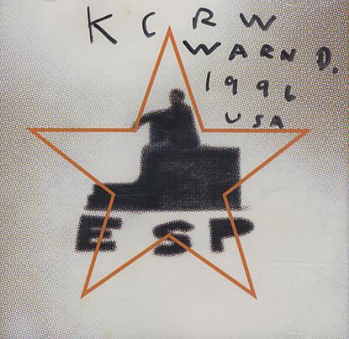 His Name Is Alive Stars On E.S.P. - Autographed CD album (CDLP) US HNACDST442495