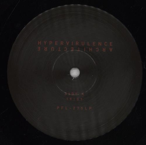 Hissing Hypervirulence Architecture vinyl LP album (LP record) Canadian 7I2LPHY838096