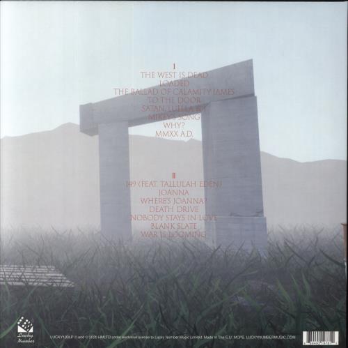 HMLTD West Of Eden - Red Vinyl + 7" flexidisc vinyl LP album (LP record) UK 03YLPWE858569