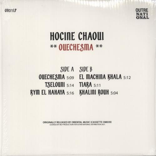 Hocine Chaoui Ouechesma - Shrink vinyl LP album (LP record) French -SHLPOU888046