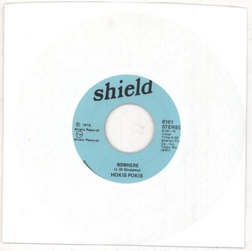 Hokis Pokis Nowhere 7" vinyl single (7 inch record / 45) US 0QK07NO733873