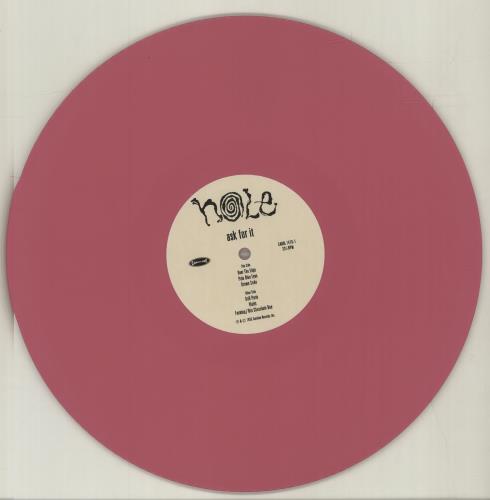 Hole Ask For It - Pink Vinyl 12" vinyl single (12 inch record / Maxi-single) US HLE12AS63425