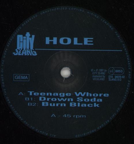 Hole Teenage Whore 12" vinyl single (12 inch record / Maxi-single) German HLE12TE02299
