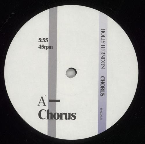 Holly Herndon Chorus 12" vinyl single (12 inch record / Maxi-single) US 0QY12CH865380