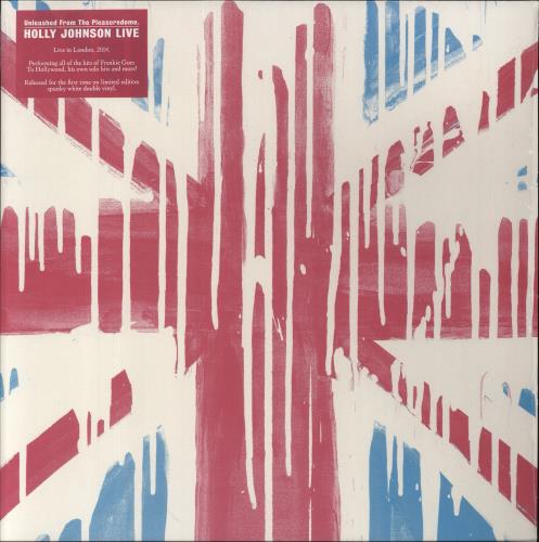 Holly Johnson Unleashed From The Pleasuredome - White Vinyl - Shrink 2-LP vinyl record set (Double LP Album) UK HJO2LUN854701