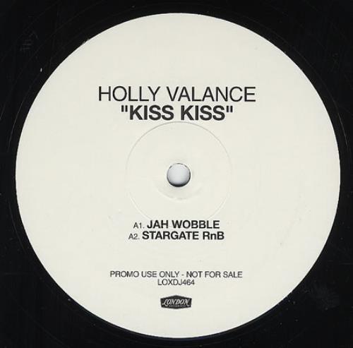 Holly Valance Kiss Kiss 12" vinyl single (12 inch record / Maxi-single) UK HVA12KI214016