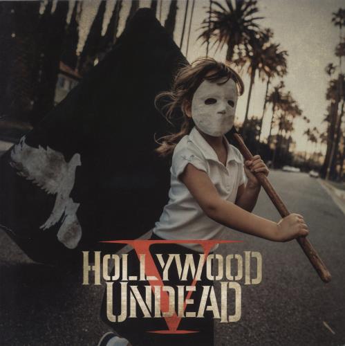 Hollywood Undead V vinyl LP album (LP record) UK 7HULPV883021