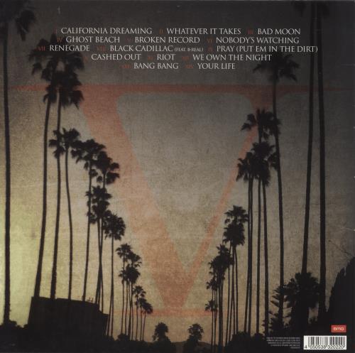 Hollywood Undead V vinyl LP album (LP record) UK 7HULPV883021