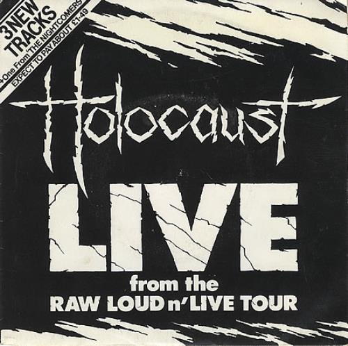 Holocaust Live 7" vinyl single (7 inch record / 45) UK HA207LI395966