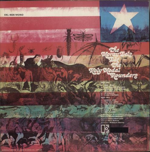 Holy Modal Rounders The Moray Eels Eat The Holy Modal Rounders vinyl LP album (LP record) UK HMRLPTH609607