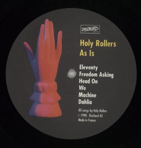 Holy Rollers As Is vinyl LP album (LP record) US HR2LPAS864086