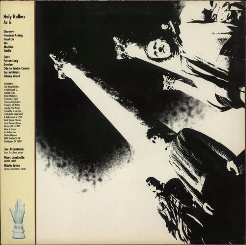 Holy Rollers As Is vinyl LP album (LP record) US HR2LPAS864086