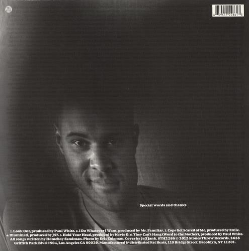 Homeboy Sandman Chimera EP 12" vinyl single (12 inch record / Maxi-single) US 4RR12CH782724