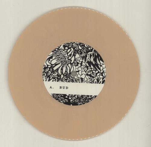 Honeyblood Bud - Pink Vinyl 7" vinyl single (7 inch record / 45) UK H0O07BU682663