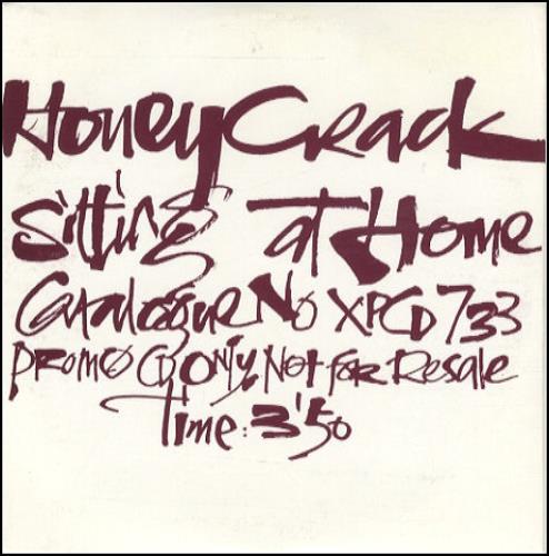 Honeycrack Sitting At Home - White P/s CD single (CD5 / 5") UK HYCC5SI62522
