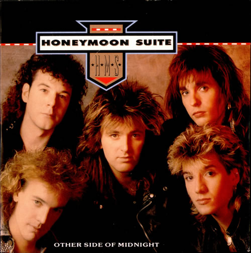 Honeymoon Suite Other Side Of Midnight 7" vinyl single (7 inch record / 45) UK HA407OT502998