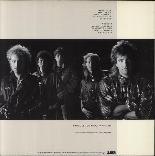 Honeymoon Suite The Big Prize vinyl LP album (LP record) Canadian HA4LPTH847019