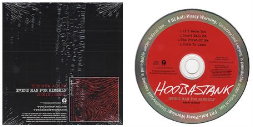 Hoobastank Every Man For Himself - Album Sampler CD single (CD5 / 5") US HSTC5EV380992