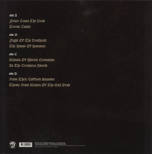 Hooded Menace Never Cross The Dead - Clear Vinyl vinyl LP album (LP record) Dutch 68QLPNE883446