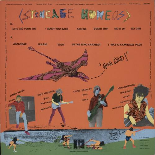 Hoodoo Gurus Stoneage Romeos vinyl LP album (LP record) UK HOOLPST519622