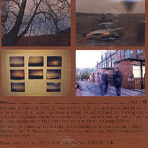 Hood Silent '88 CD album (CDLP) UK HDOCDSI292055