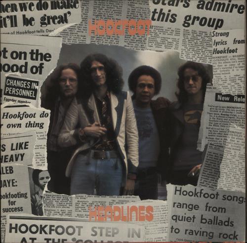 Hookfoot Headlines - Promo Stickered 2-LP vinyl record set (Double LP Album) UK HFT2LHE869533