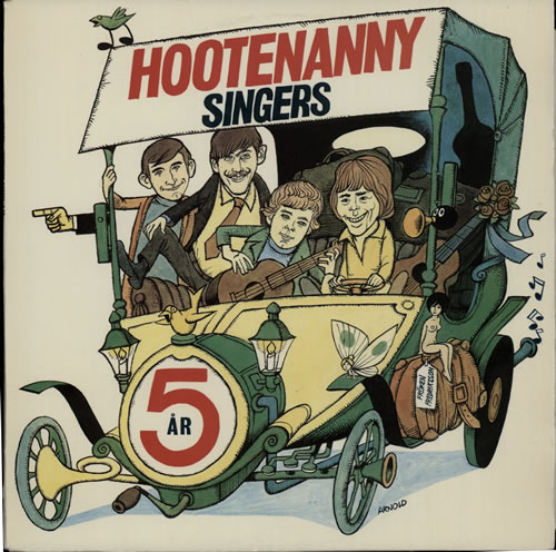 Hootenanny Singers 5 Ar vinyl LP album (LP record) Swedish YNHLPAR573885