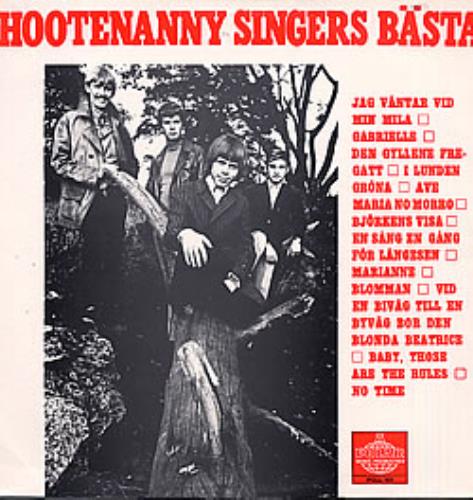 Hootenanny Singers B�sta - Mint vinyl LP album (LP record) Swedish YNHLPBS279617