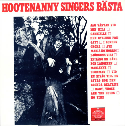 Hootenanny Singers B�sta vinyl LP album (LP record) Swedish YNHLPBS442713