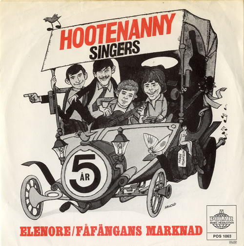 Hootenanny Singers Elenore 7" vinyl single (7 inch record / 45) Swedish YNH07EL574032