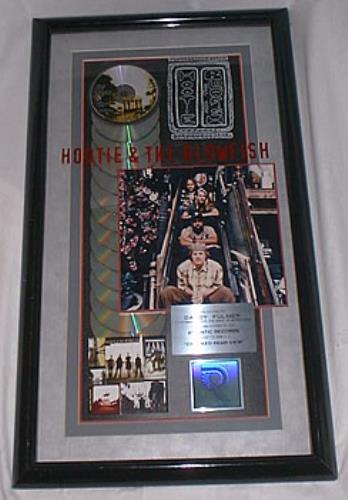Hootie & The Blowfish Cracked Rear View award disc US HBFAWCR216538