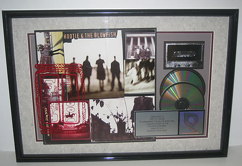 Hootie & The Blowfish Cracked Rear View award disc US HBFAWCR336691