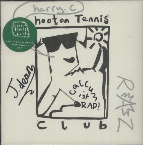 Hooton Tennis Club Kathleen Sat On The Arm Of Her Favourite Chair - Autographed 7" vinyl single (7 inch record / 45) UK O4O07KA680758