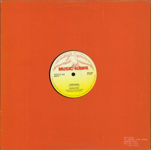 Horace Andy Confusion 12" vinyl single (12 inch record / Maxi-single) UK HCE12CO812109