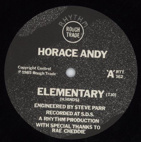 Horace Andy Elementary / Primary 12" vinyl single (12 inch record / Maxi-single) UK HCE12EL812830