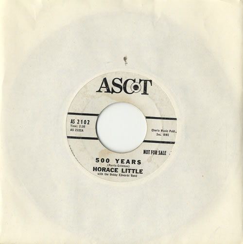 Horace Little 500 Years 7" vinyl single (7 inch record / 45) US HW607YE574543