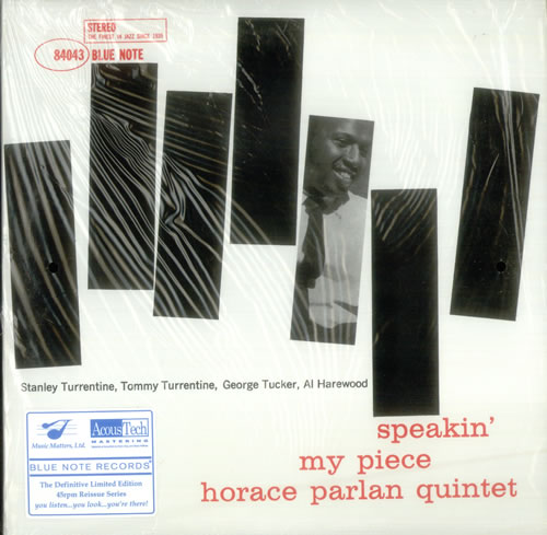 Horace Parlan Speakin' My Piece - Sealed 2-LP vinyl record set (Double LP Album) US HPR2LSP543336