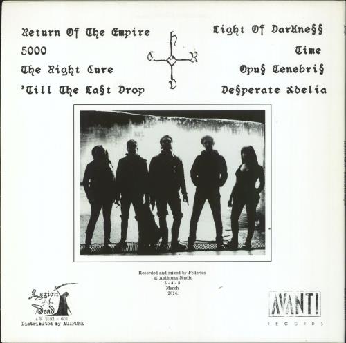 Horror Vacui Return Of The Empire vinyl LP album (LP record) Italian 834LPRE856725