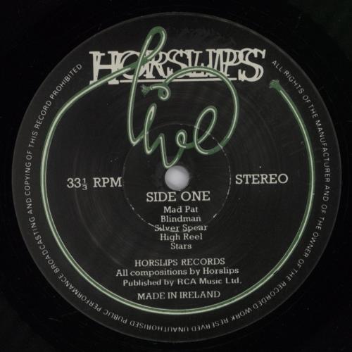 Horslips Horslips Live 2-LP vinyl record set (Double LP Album) Irish OSL2LHO700735