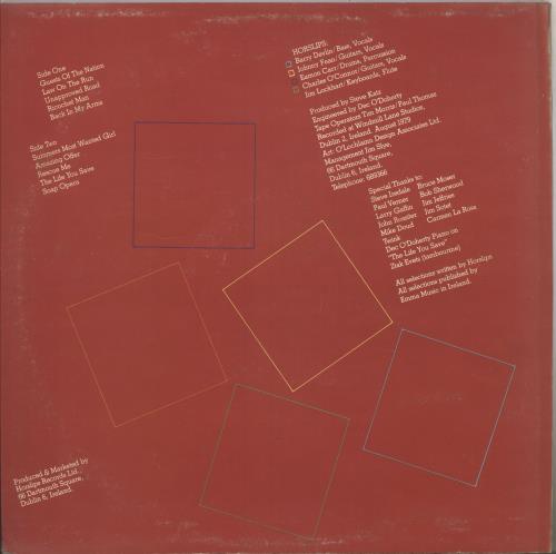 Horslips Short Stories/Tall Tales vinyl LP album (LP record) Irish OSLLPSH740344