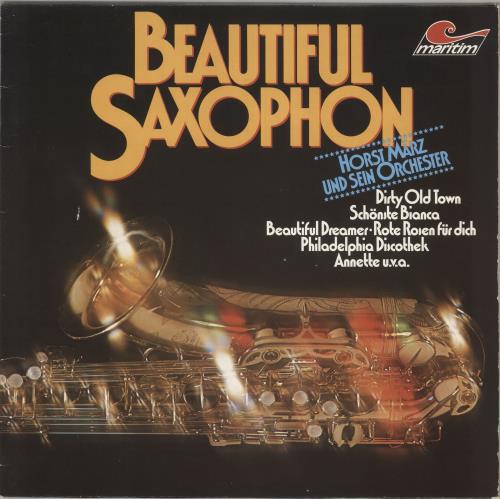 Horst M�rz Und Sein Orchester Beautiful Saxophon vinyl LP album (LP record) German 1S5LPBE745635
