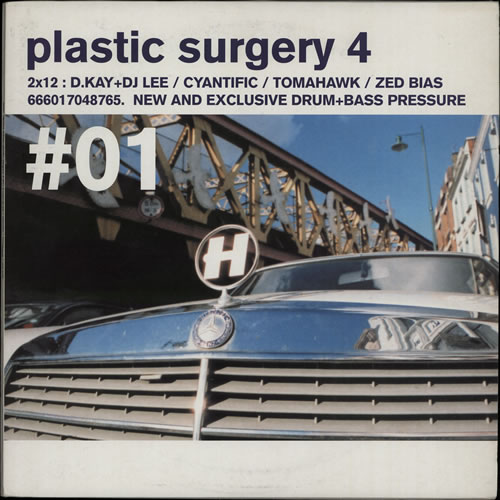Hospital Records Plastic Surgery 4  - Number 1 12" vinyl single (12 inch record / Maxi-single) UK HX112PL579271