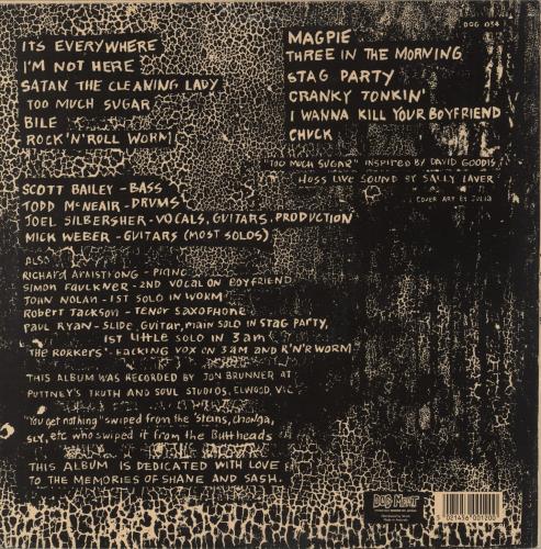 Hoss You Get Nothing vinyl LP album (LP record) Australian -42LPYO888475