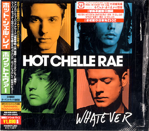 Hot Chelle Rae Whatever - Sealed CD album (CDLP) Japanese HX8CDWH618225