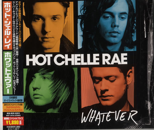 Hot Chelle Rae Whatever CD album (CDLP) Japanese HX8CDWH585260